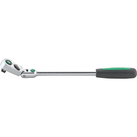 Stahlwille Tools 10 mm (3/8") QuickRelease fine-tooth flexible-joint ratchet WA.4.5 ° L.300 mm 12261010